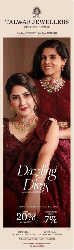 talwar-jewellers-dazzling-divas-great-offers-for-the-season-ad-toi-chandigarh-3-11-2020