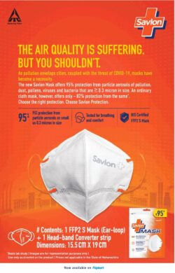Savlon-The-Air-Quality-Is-Suffering-But-You-Should-Not-Ad-Times-Of-India-Delhi-30-12-2020