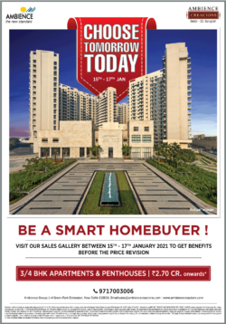 ambience-choose-tomorrow-today-be-a-smart-homebuyer-ad-delhi-times-15-01-2021