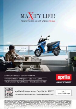 aprilia-sxr-160-maxify-life-scooters-ad-times-of-india-delhi-24-01-2021