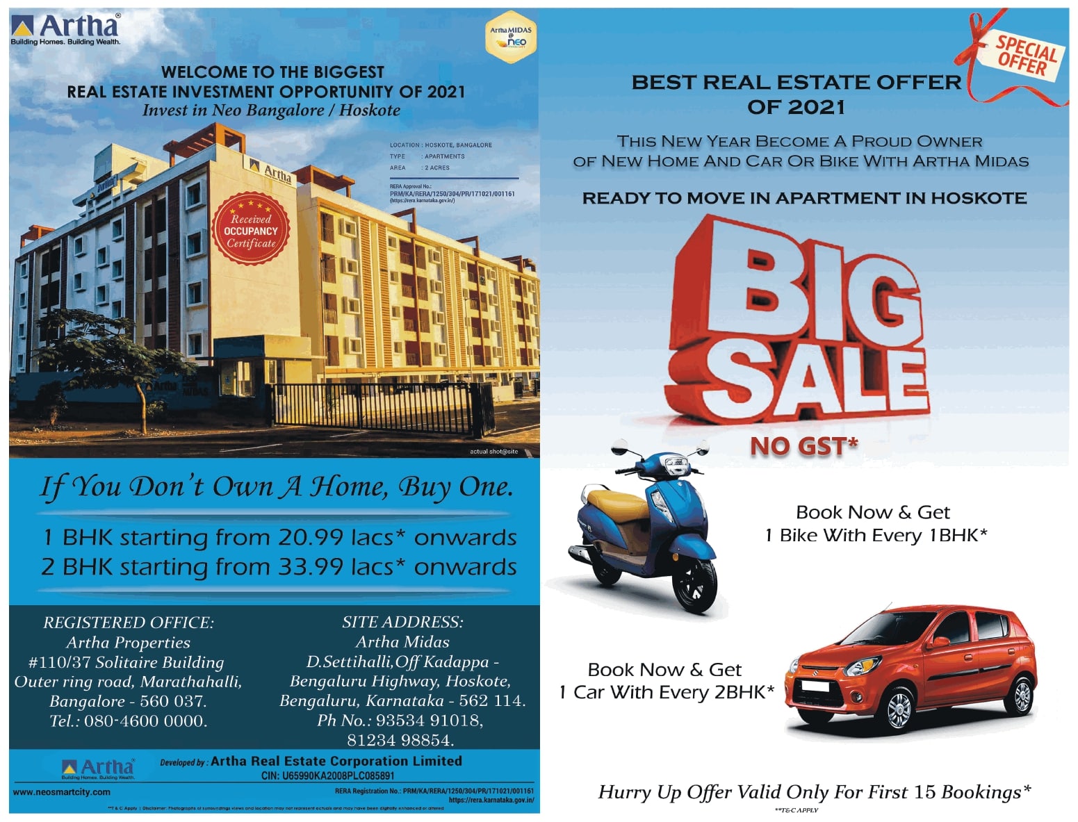 Artha Welcome To The Biggest Real Estate Investment Opportunity Of 2021 