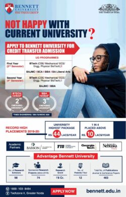 bennett-university-not-happy-with-current-university-apply-to-bennett-university-for-credit-transfer-admission-ad-times-of-india-mumbai-10-01-2021
