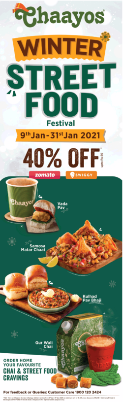 chaayos-winter-street-food-festival-40%-off-ad-delhi-times-09-01-2021