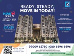 credai-vaishnavi-oasis-home-starting-from-rupees-70-lakh-ad-times-of-india-bangalore-26-01-2021