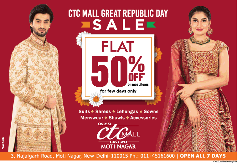 ctc-mall-great-republic-day-sale-flat-50%-off-ad-delhi-times-26-01-2021