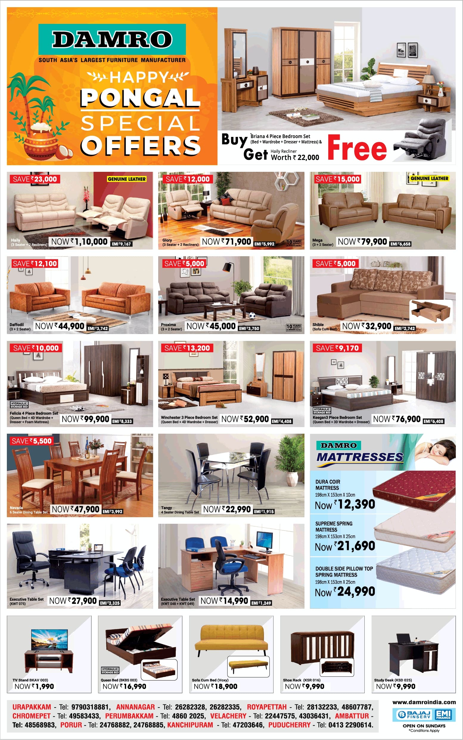 damro-happy-pongal-special-offers-ad-chennai-times-08-01-2021
