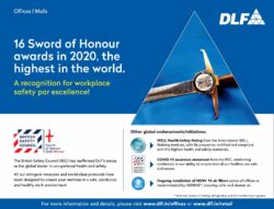 dlf-16-sword-of-honour-awards-in-2020-the-highest-in-the-world-ad-times-of-india-delhi-27-01-2021