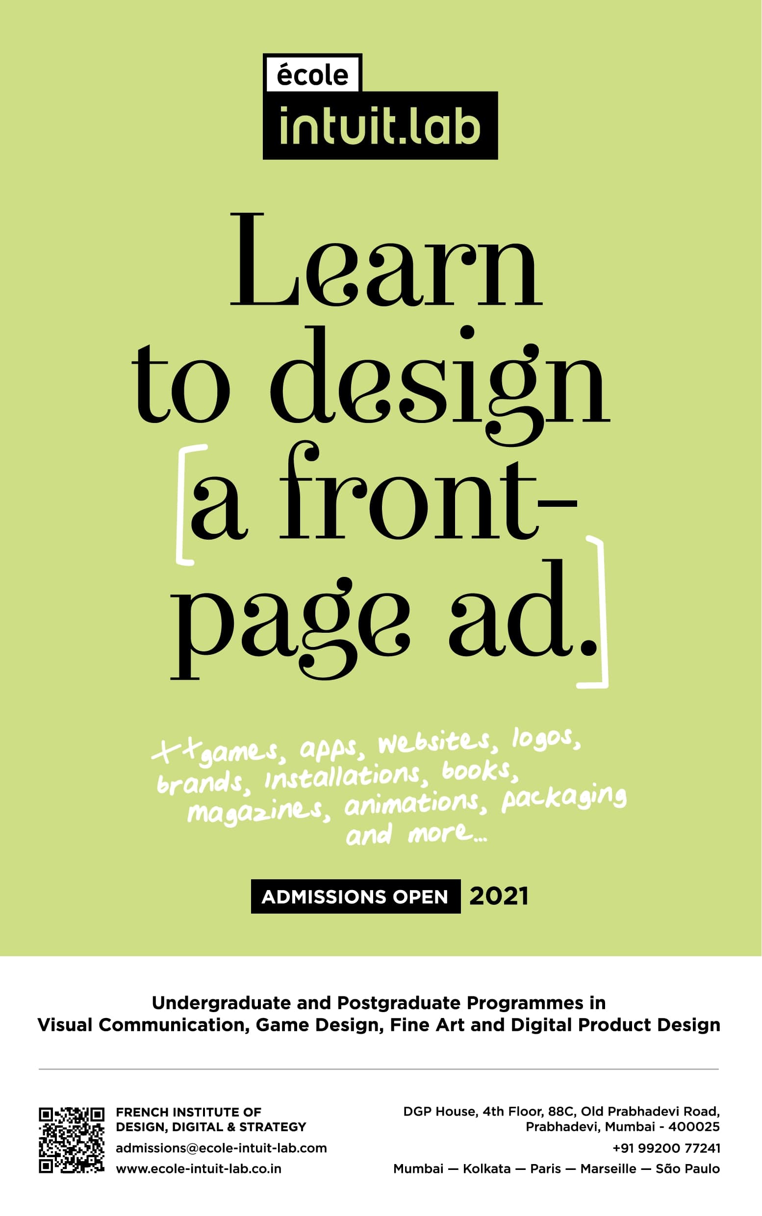 ecole-intuit-lab-learn-to-design-a-front-page-ad-ad-bombay-times-24-01-2021