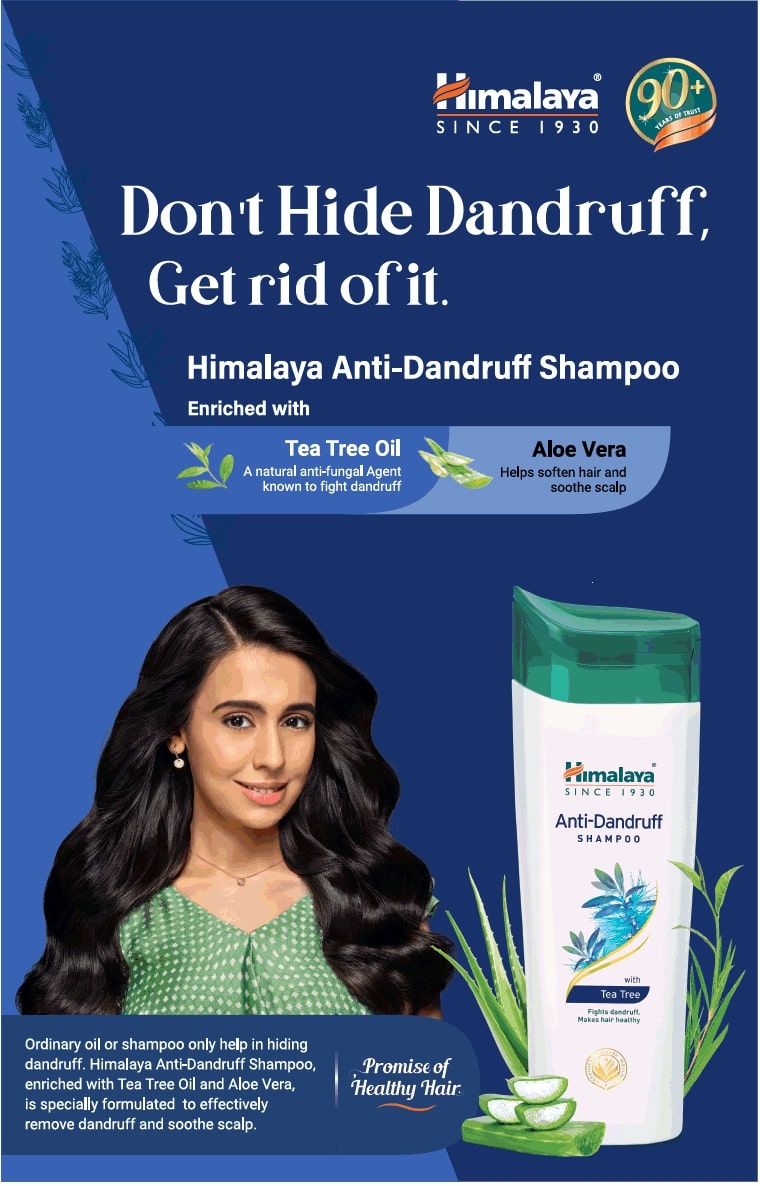 Shampoo advertisement on sale