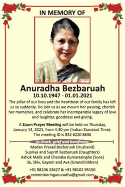 in-memory-of-anuradha-bezbaruah-ad-times-of-india-delhi-12-01-2021