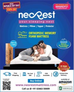 neorest-mattress-pillow-topper-protector-ad-bangalore-times-24-01-2021
