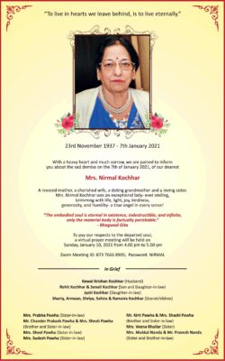 sad-demise-mrs-nirmal-kochhar-ad-times-of-india-delhi-10-01-2021