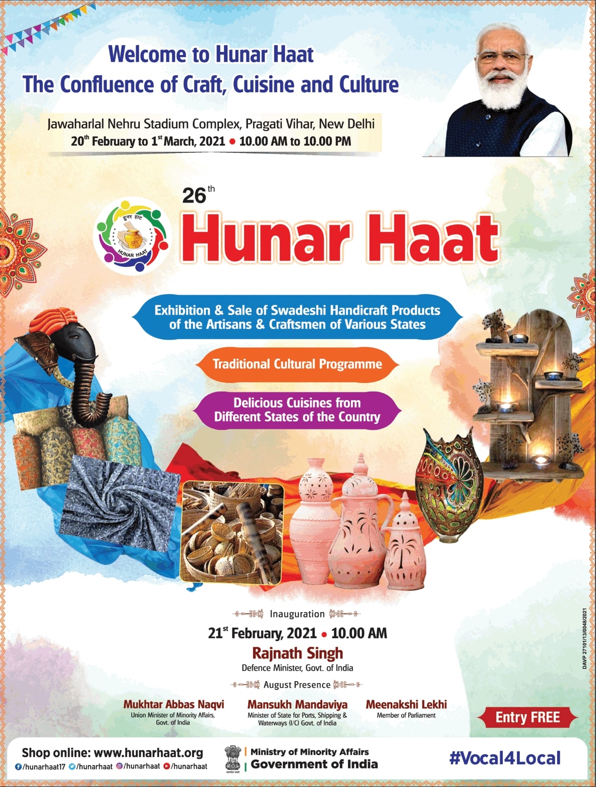 hunar-haat-vocal-4-local-ad-times-of-india-delhi-21-02-2021