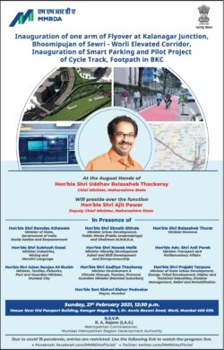 mmrda-inauguration-of-one-arm-of-flyover-at-kalanagar-junction-ad-times-of-india-mumbai-21-02-2021
