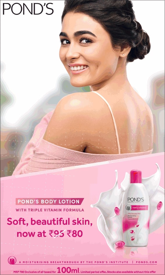 ponds-body-lotion-soft-beautiful-skin-now-at-rupees-80-ad-times-of-india-delhi-31-01-2021