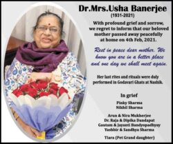sad-demise-dr-mrs-usha-banerjee-ad-times-of-india-delhi-21-02-2021