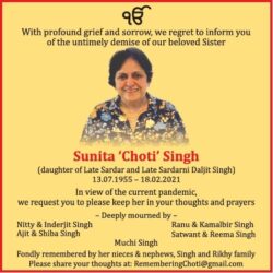 sad-demise-sunita-choti-singh-ad-times-of-india-delhi-24-02-2021