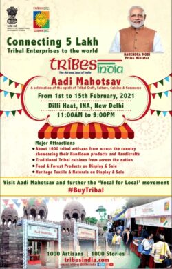 tribes-india-aadi-mahotsav-narendra-modi-prime-minister-ad-times-of-india-delhi-07-02-2021
