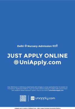 uniapply-nursery-admission-just-aply-online-ad-times-of-india-delhi-19-02-2021