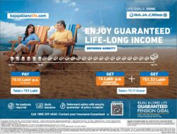 bajaj-allianz-enjoy-guaranteed-life-long-income-ad-times-of-india-mumbai-23-03-2021