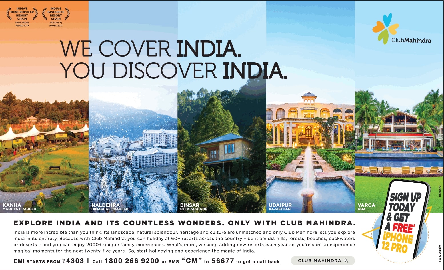 club-mahindra-we-cover-india-you-discover-india-ad-times-of-india-mumbai-07-03-2021