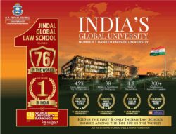 O-P-Jindal-Global-University-Ranked-76th-In-The-World-Ad-Times-Of-India-Delhi-04-03-2021