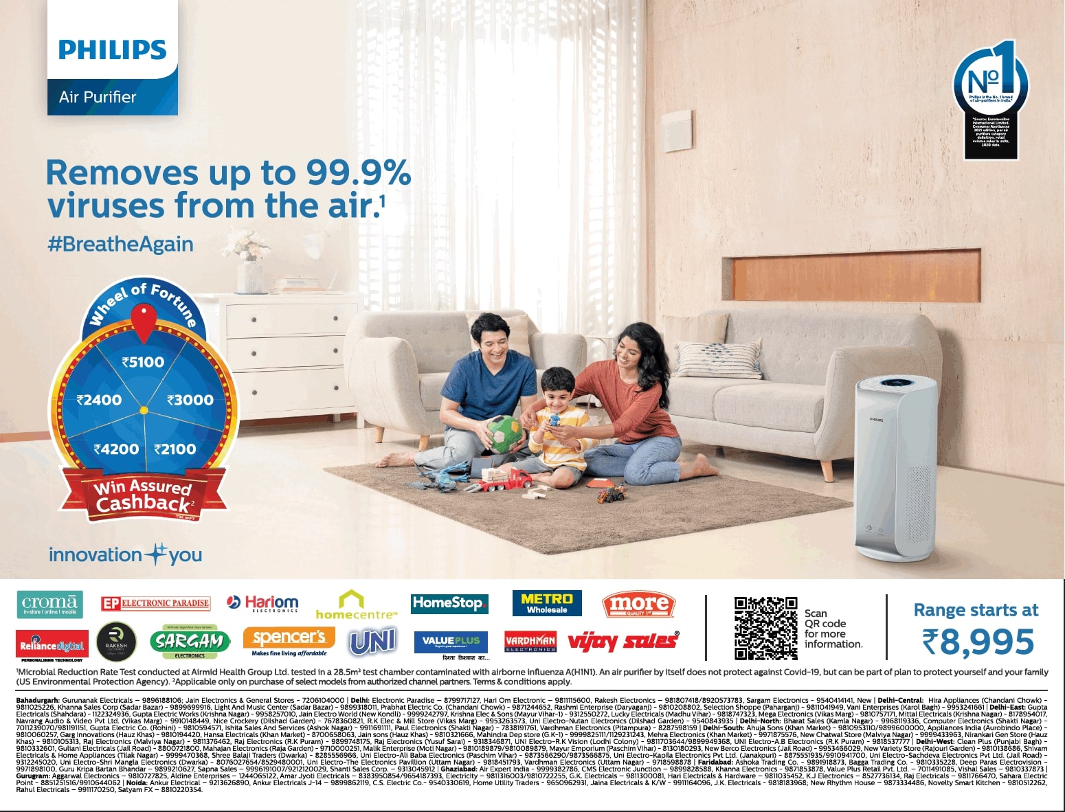 philips-air-purifier-removes-up-to-99-9%-viruses-from-air-ad-delhi-times-20-03-2021