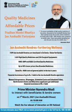 pradhan-mantri-bhartiya-jan-aushdhi-pariyojana-by-narendra-modi-prime-minister-ad-times-of-india-delhi-07-03-2021