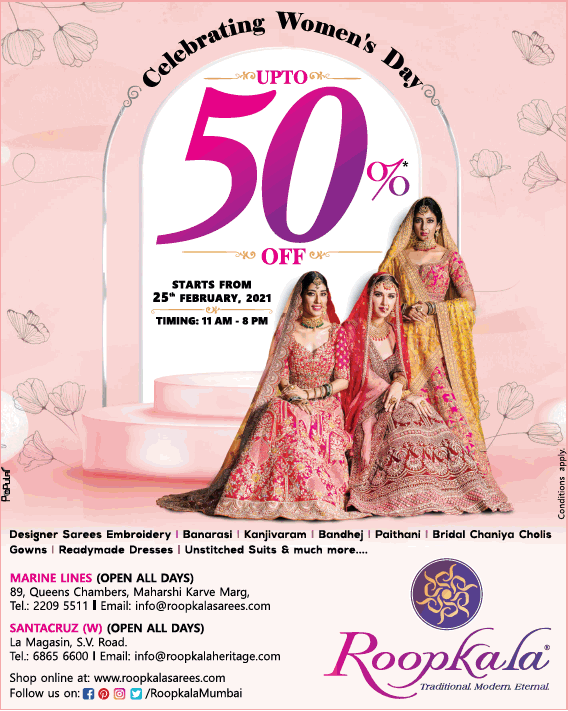 roopkala-celebrating-womens-day-up-to-50%-off-ad-bombay-times-06-03-2021