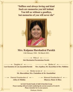sad-demise-mrs-kalpana-harshadrai-parekh-ad-times-of-india-mumbai-07-03-2021
