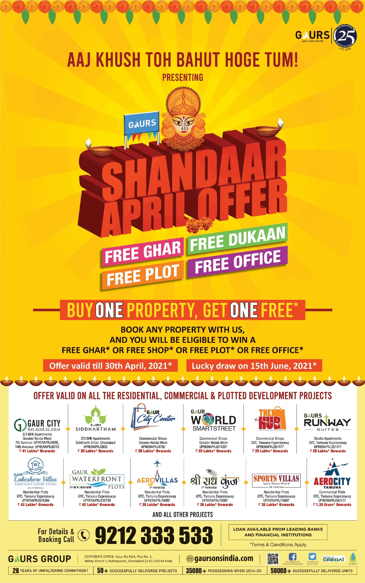 gaurs-shandaar-april-offer-buy-one-property-get-one-free-ad-delhi-times-10-04-2021