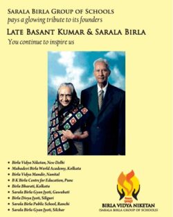 late-basant-kumar-and-sarala-birla-sarala-birla-group-of-schools-ad-times-of-india-delhi-30-04-2021