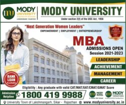 mody-university-mba-admissions-open-ad-times-of-india-mumbai-22-04-2021