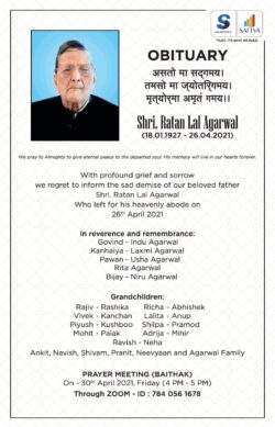 obituary-shri-ratan-lal-agarwal-ad-times-of-india-mumbai-27-04-2021