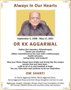 always-in-our-hearts-dr-k-k-aggarwal-ad-times-of-india-delhi-19-05-2021