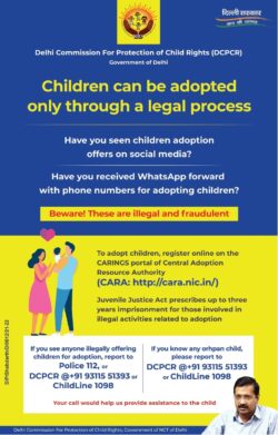 delhi-sarkar-children-can-be-adopted-only-through-a-legal-process-ad-times-of-india-delhi-06-05-2021