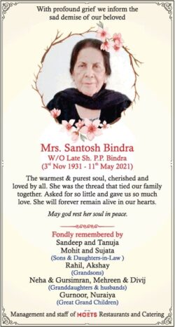sad-demise-mrs-santosh-bindra-ad-times-of-india-delhi-13-05-2021