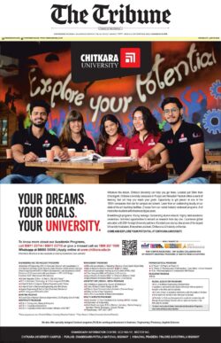 chitkara-university-your-dreams-your-goals-your-university-ad-tribune-chandigarh-3-6-2021