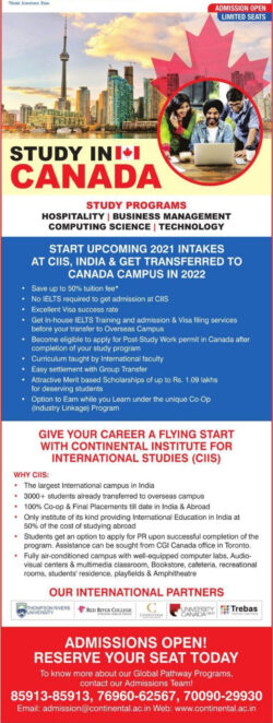 continental-institute-for-international-studies-ciis-study-in-canada-ad-tribune-chandigarh-26-5-2021