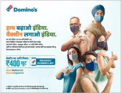 dominos-haath-badhao-india-vaccine-lagao-india-ad-lokmat-mumbai-27-06-2021
