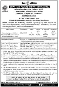 govt-of-bihar-bihar-state-power-holding-company-ltd-short-tender-notice-ad-amar-ujala-delhi-24-06-2021