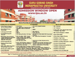 guru-gobind-singh-indraprastha-university-admission-window-open-ad-amar-ujala-delhi-13-06-2021