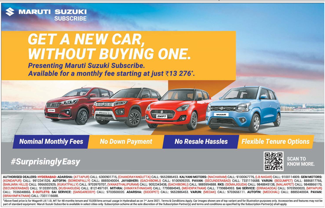 maruti-suzuki-get-a-new-car-without-buying-one-ad-deccan-chronicle-hyderabad-23-06-2021