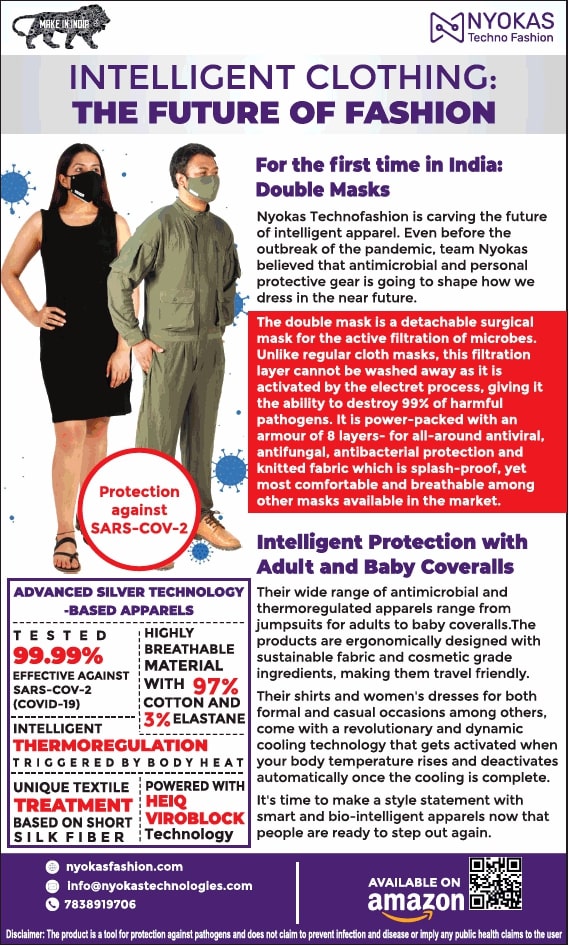 nyokas-techno-fashion-intelligent-clothing-the-future-of-fashion-ad-toi-bangalore-30-6-2021