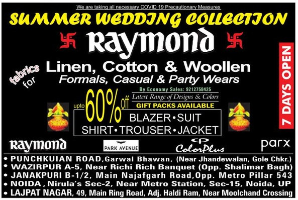 raymond-summer-wedding-collection-ad-amar-ujala-delhi-12-06-2021