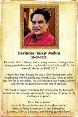 sad-demise-devinder-kuku-mehra-ad-times-of-india-delhi-30-05-2021