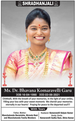 shradhanjali-ms-dr-bhavana-komarevelli-garu-ad-deccan-chronicle-hyderabad-12-06-2021