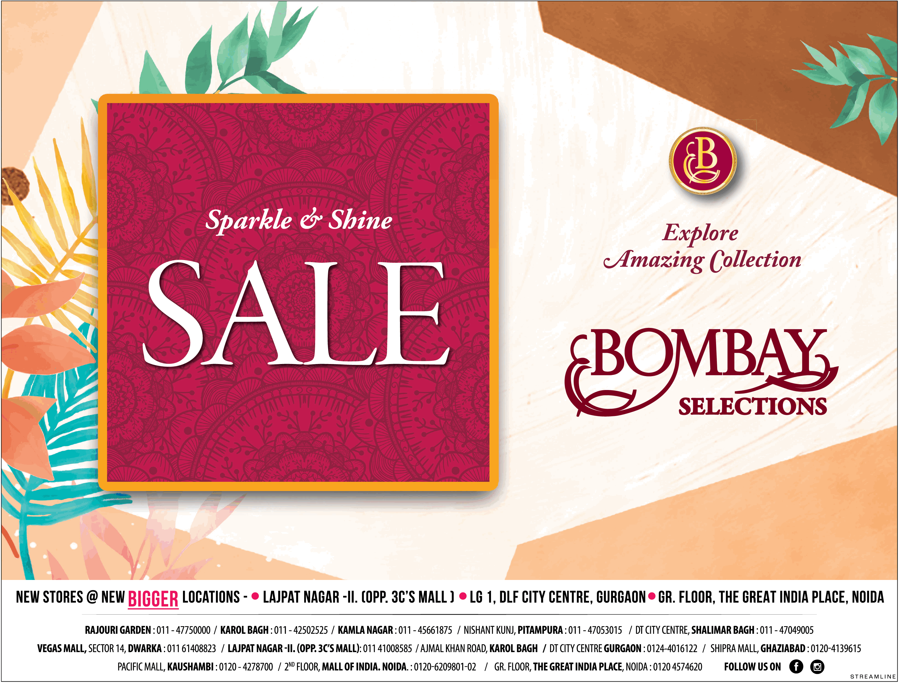 bombay-selections-sparkle-&-shine-sale-new-stores-@-bigger-locations-lajpat-nagar-clf-city-centre-the-great-india-place-ad-times-of-india-delhi-10-7-2021