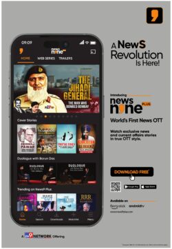 News-nine-plus-a-news-revolution-is-here-worlds-first-news-ott-watch-exclusive-news-and-current-affairs-stories-in-true-ott-style-ad-times-of-India-delhi-09-05-2023.jpg