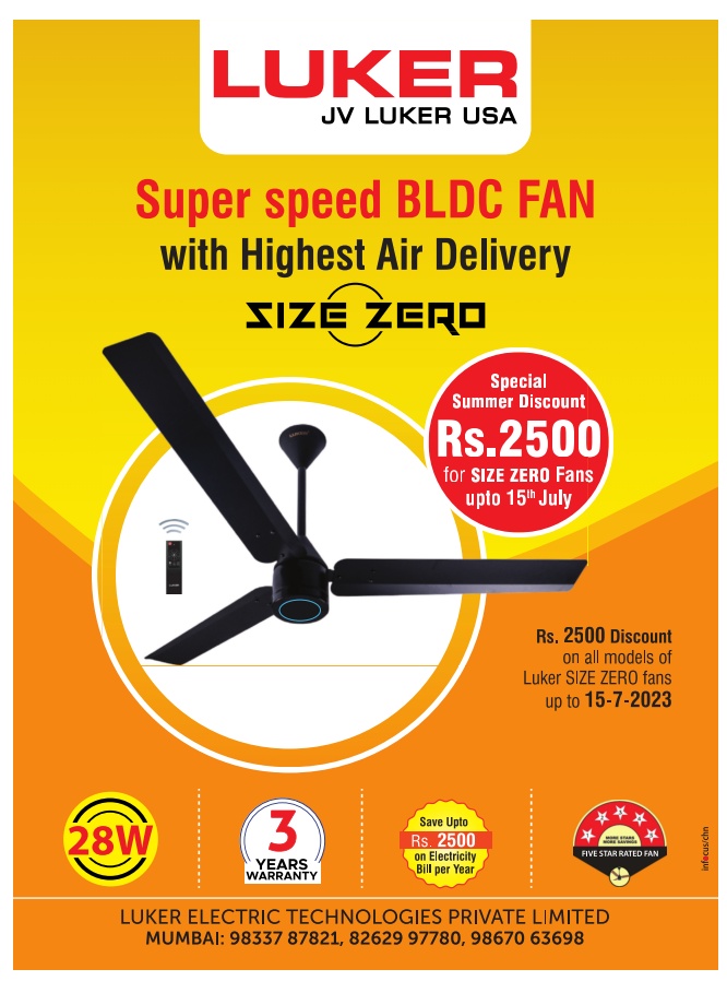 luker-super-speed-bldc-fan-ad-times-of-india-mumbai-10-07-2023